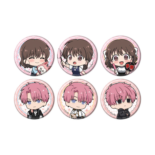 【Box/6】缶バッジ 多聞くん今どっち!? 04 ミニキャライラスト【予約商品】
