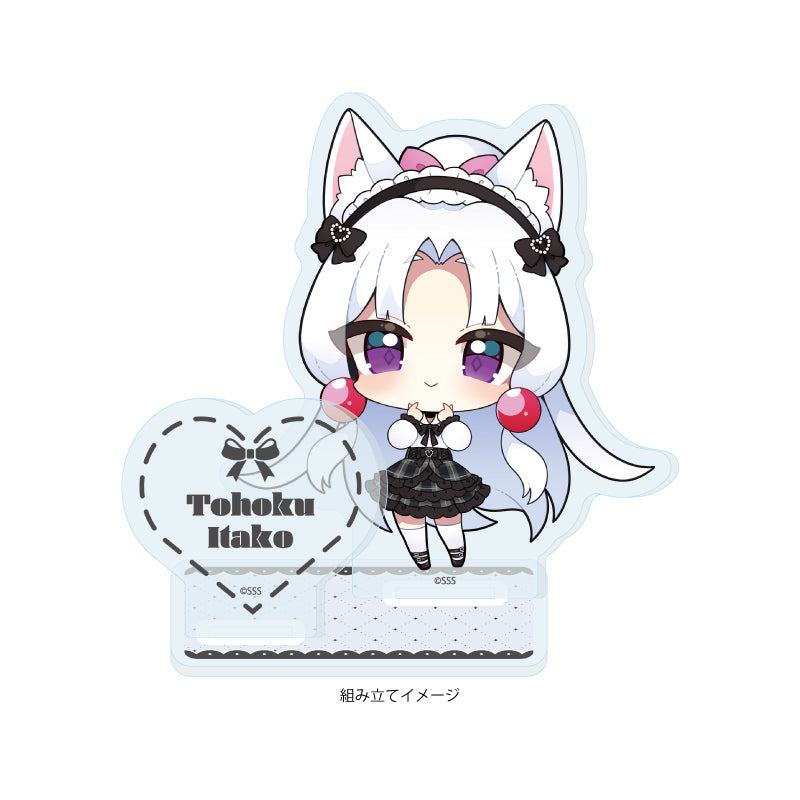 アクリルスタンドプレート 東北ずん子・ずんだもんプロジェクト 03 東北イタコ(ミニキャライラスト)【予約商品】