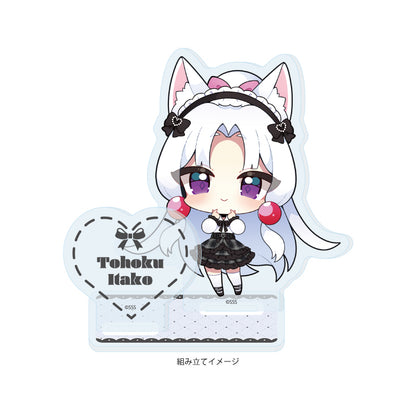 アクリルスタンドプレート 東北ずん子・ずんだもんプロジェクト 03 東北イタコ(ミニキャライラスト)【予約商品】