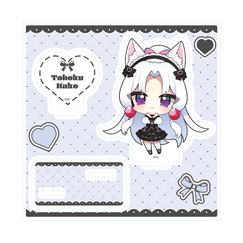 アクリルスタンドプレート 東北ずん子・ずんだもんプロジェクト 03 東北イタコ(ミニキャライラスト)【予約商品】