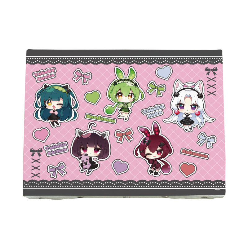 キャンバスボード 東北ずん子・ずんだもんプロジェクト 01 集合デザイン(ミニキャライラスト)【予約商品】