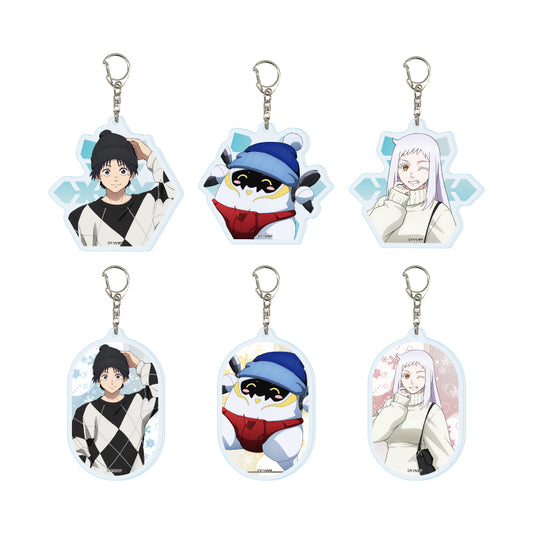 【Box/6】アクリルキーホルダー スノウボールアース 01 描き下ろしビジュアル【予約商品】