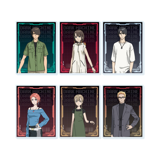 【Box/6】アクリルカード DARK MACHINE THE ANIMATION 01 公式イラスト【予約商品】