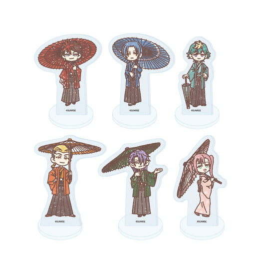 【Box/6】アクリルぷちスタンド 鎧真伝サムライトルーパー 01 レトロアートイラスト【予約商品】