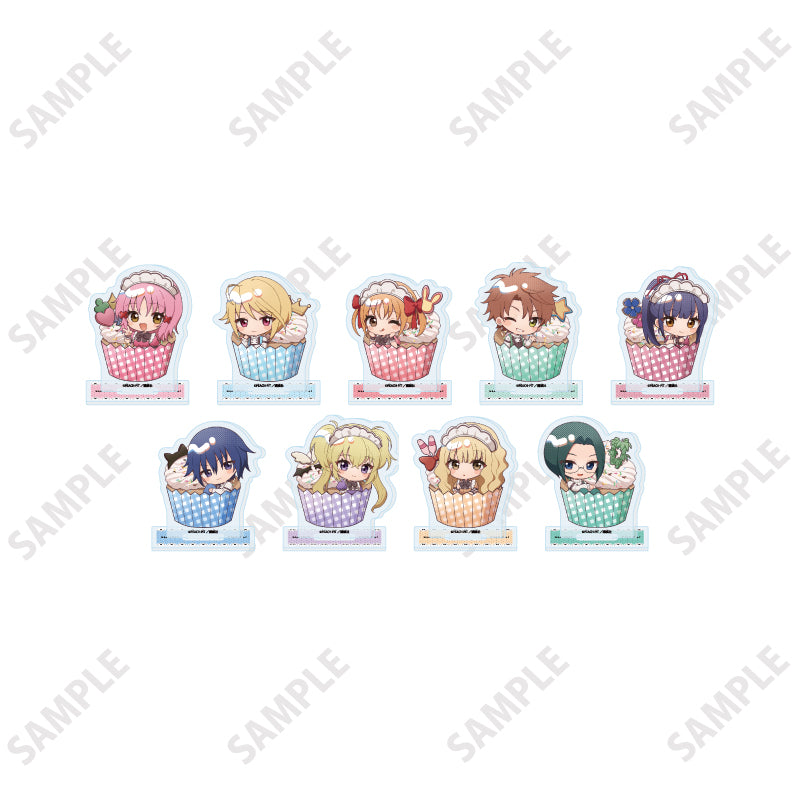 【Box/9】アクリルぷちスタンド しゅごキャラ! 29 カップケーキVer.(ミニキャライラスト)【予約商品】