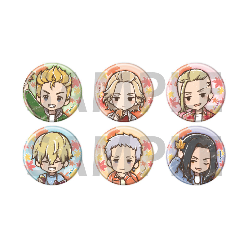【Box/6】缶バッジ 東京リベンジャーズ 36 紅葉狩りVer.(グラフアートイラスト)【予約商品】