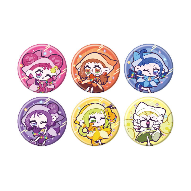 【Box/6】缶バッジ おジャ魔女どれみにょん 01 公式イラスト【予約商品】