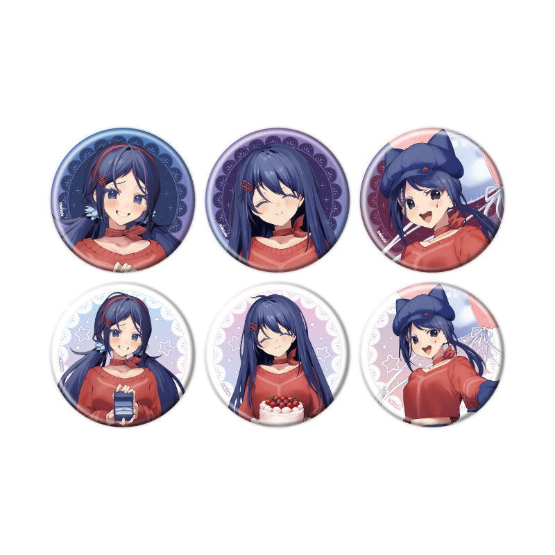 【Box/6】缶バッジ MiSide : ミサイド 04 誕生日Ver.(描き起こしイラスト)【予約商品】