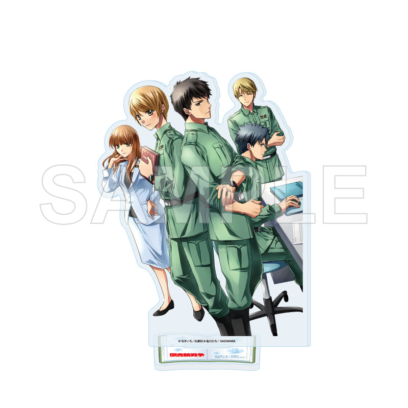 アクリルスタンド 図書館戦争 LOVE&WARシリーズ 04 集合デザイン【予約商品】