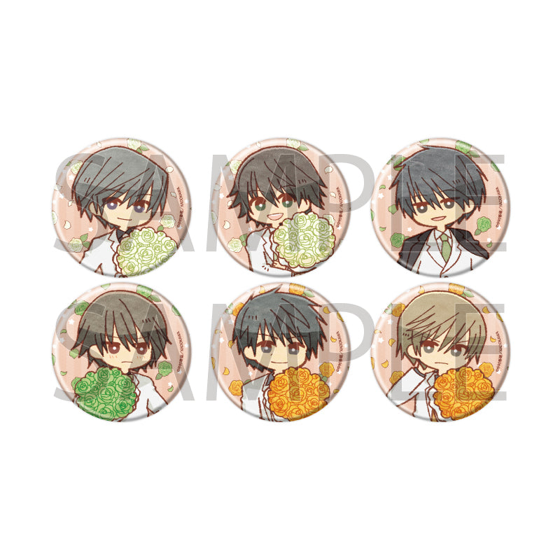 【Box/6】缶バッジ 中村春菊先生 01 レトロアートイラスト【予約商品】