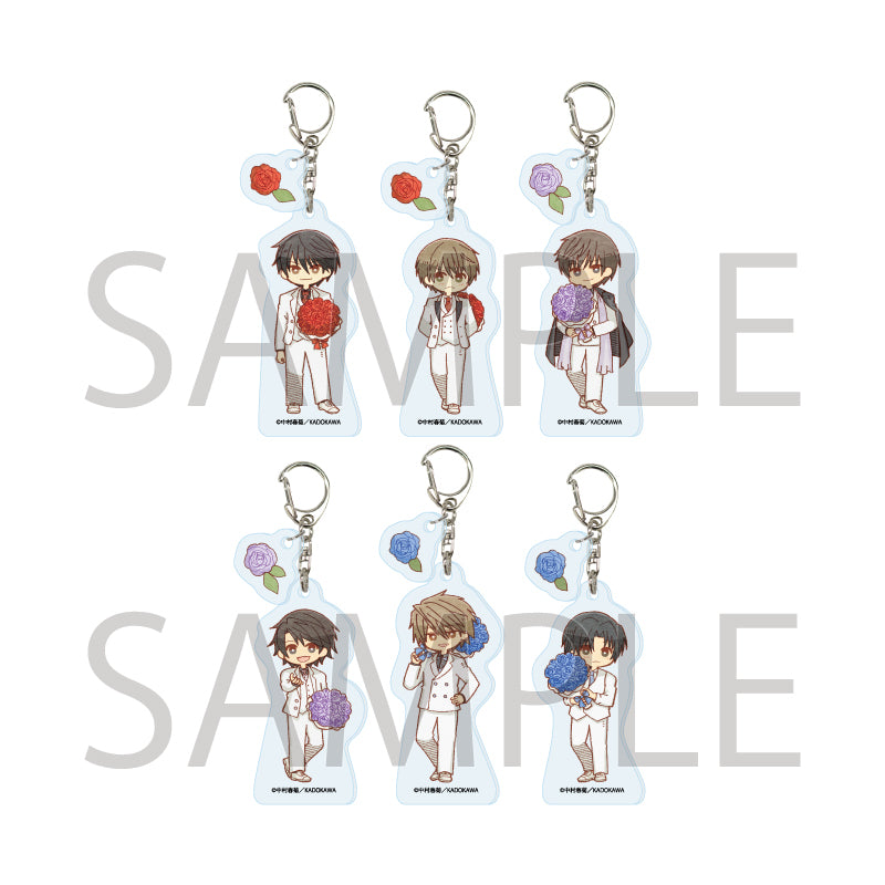 【Box/6】パーツ付きアクリルキーホルダー 中村春菊先生 02 レトロアートイラスト【予約商品】