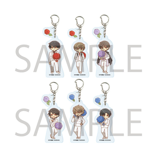 【Box/6】パーツ付きアクリルキーホルダー 中村春菊先生 02 レトロアートイラスト【予約商品】