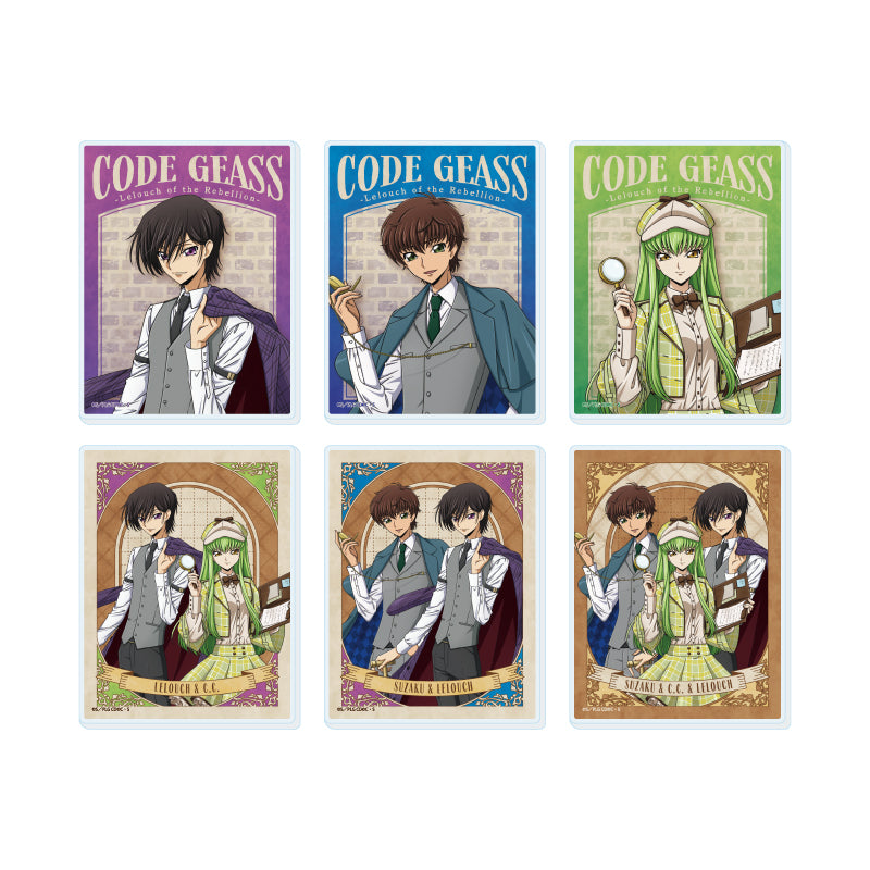 【Box/6】アクリルカード コードギアス 反逆のルルーシュ 03 描き下ろしイラスト【予約商品】