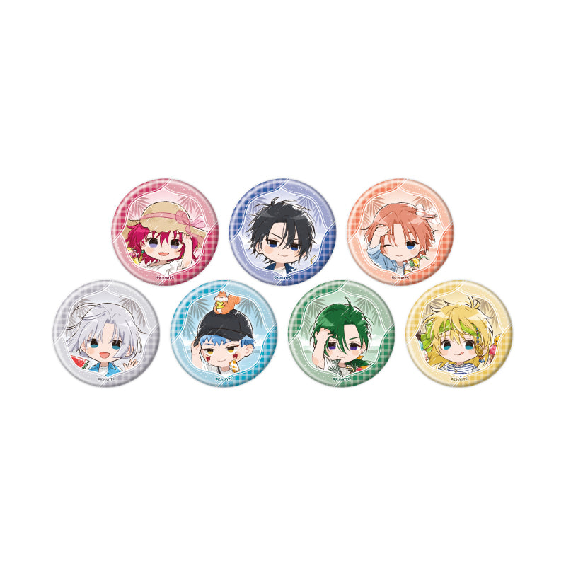 【Box/7】缶バッジ 暁のヨナ 43 トロピカルVer.(グラフアートイラスト)【予約商品】