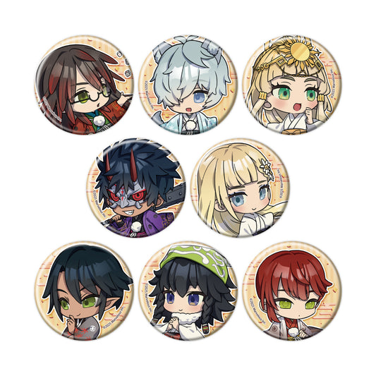 【Box/8】缶バッジ 龍の国 ルーンファクトリー 08 お正月Ver.(公式イラスト)【予約商品】