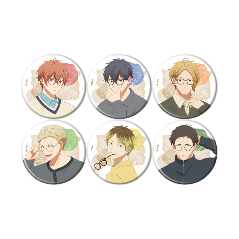 【Box/6】缶バッジ 映画 ギヴン 海へ 06 メガネVer.(描き下ろしイラスト)【予約商品】