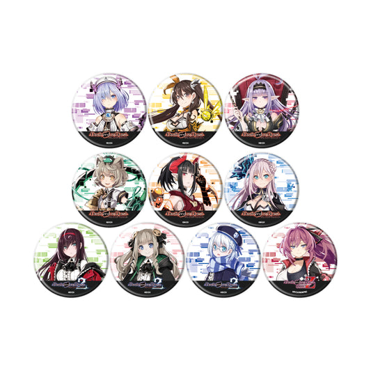 【Box/10】缶バッジ ナナメダケイ先生 01 Death end re;Questシリーズ(公式イラスト)【予約商品】