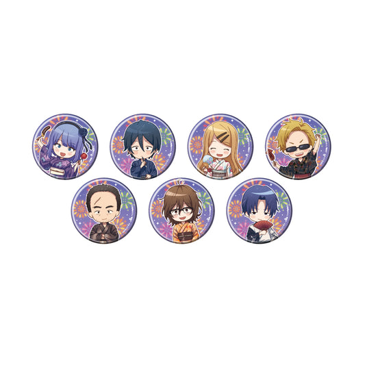 【Box/7】缶バッジ だがしかし2 03 夏祭りVer.(グラフアートイラスト)【予約商品】