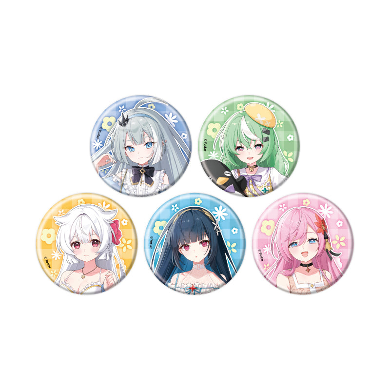 【Box/5】缶バッジ ステラソラ 01 夏私服Ver.(描き下ろしイラスト)【予約商品】