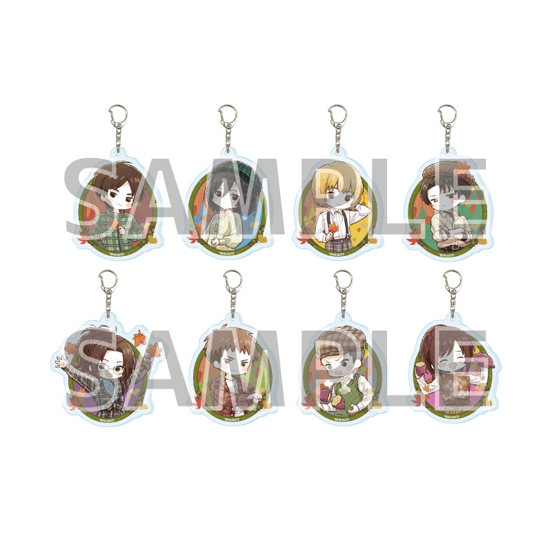 【Box/8】アクリルキーホルダー 進撃の巨人 01 紅葉Ver.(グラフアートイラスト)【予約商品】