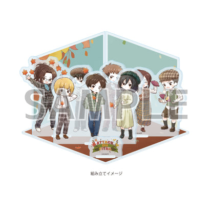 アクリルジオラマ 進撃の巨人 03 紅葉Ver.(グラフアートイラスト)【予約商品】
