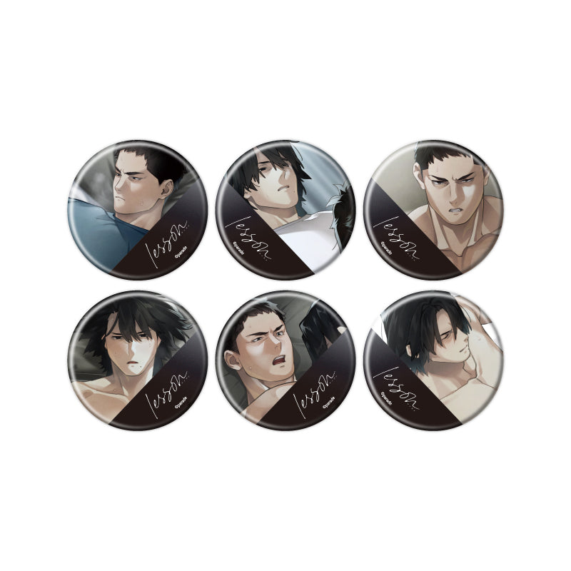 【Box/6】缶バッジ lesson 01 場面写イラスト【予約商品】