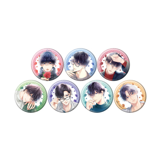 【Box/7】缶バッジ 黒崎さんの一途な愛がとまらない 01 公式イラスト【予約商品】