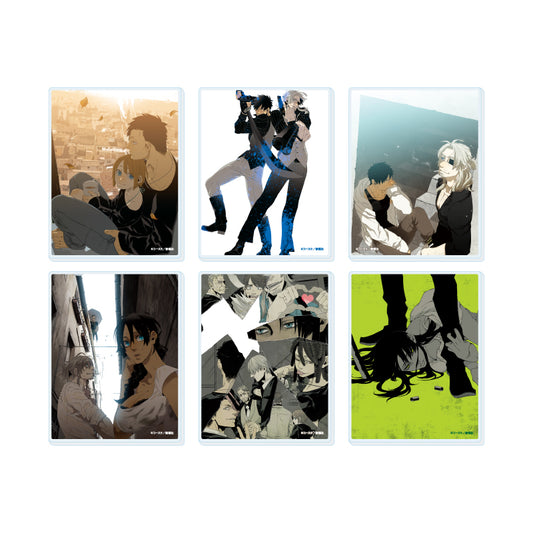 【Box/6】アクリルカード GANGSTA. 01 公式イラスト【予約商品】