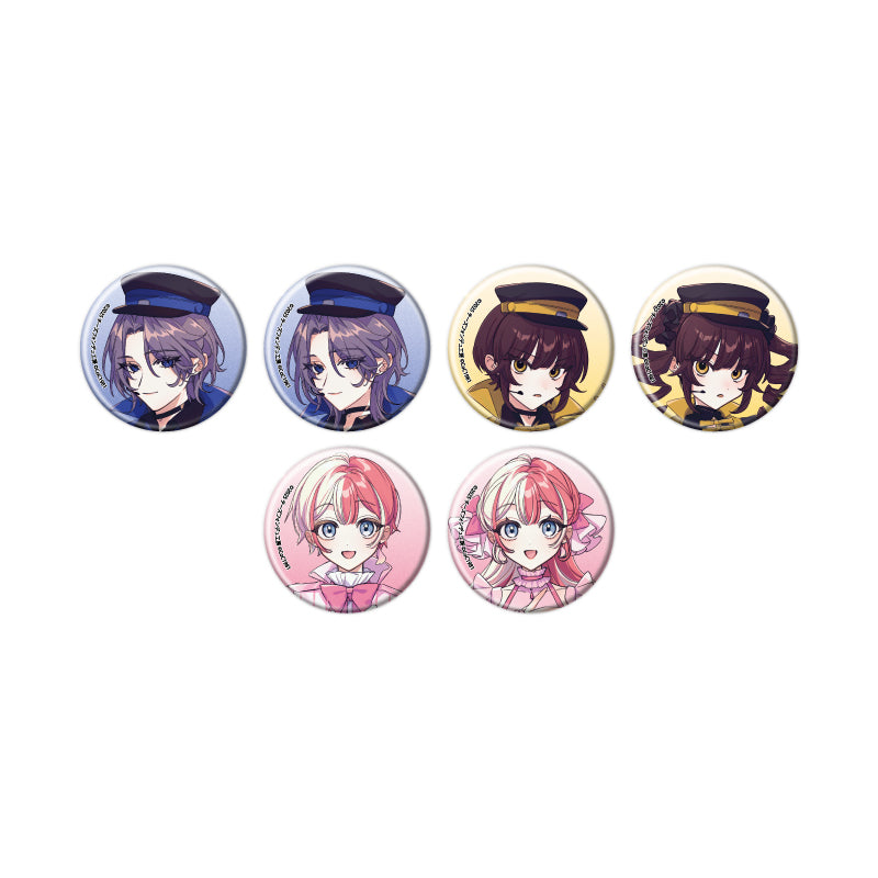 【Box/6】缶バッジ きみの煌めきに恋してる 01 公式イラスト【予約商品】
