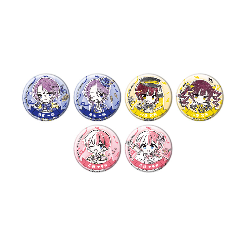 【Box/6】缶バッジ きみの煌めきに恋してる 02 アイドルステージVer.(グラフアートイラスト)【予約商品】
