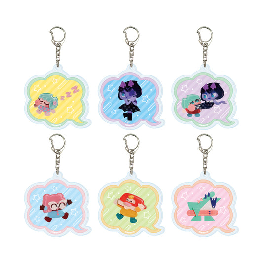 【Box/6】アクリルキーホルダー キャンディーカリエス 01 公式イラスト【予約商品】