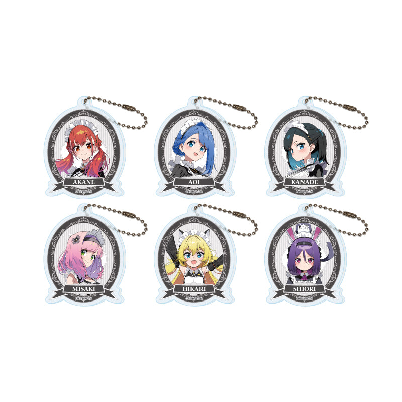 【Box/6】アクリルキーホルダー 城下町のダンデライオン 01 描き下ろしイラスト【予約商品】