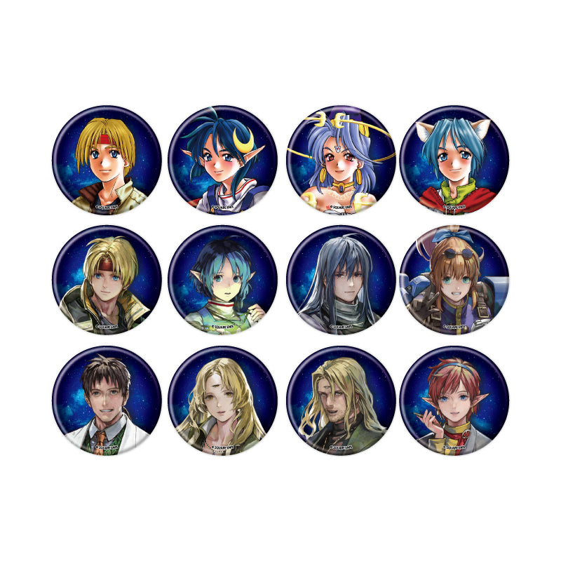 【Box/12】缶バッジ スターオーシャンシリーズ 02 B(公式イラスト)【予約商品】