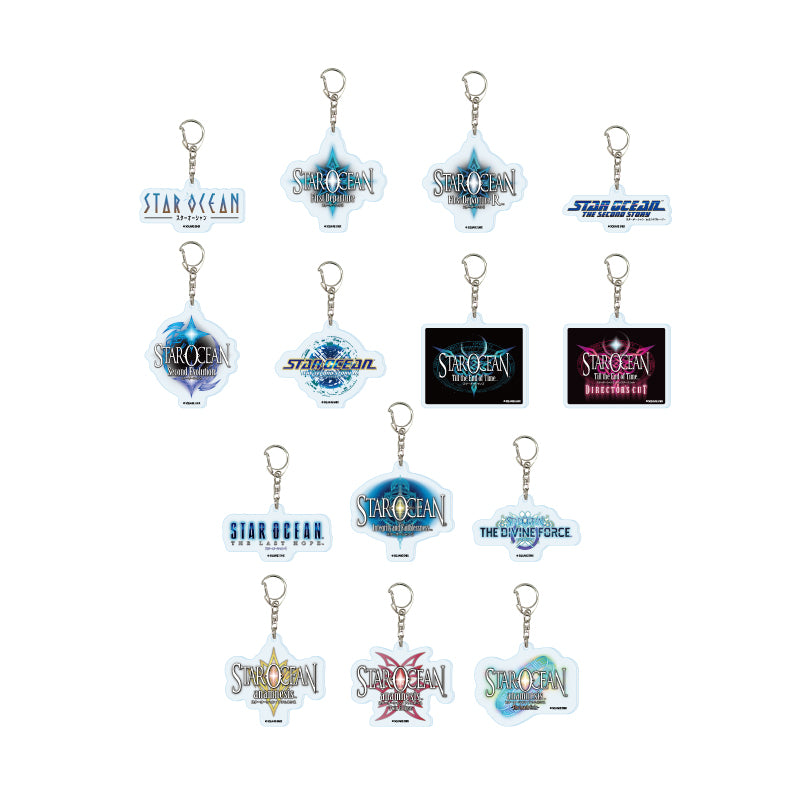 【Box/14】アクリルキーホルダー スターオーシャンシリーズ 01【予約商品】