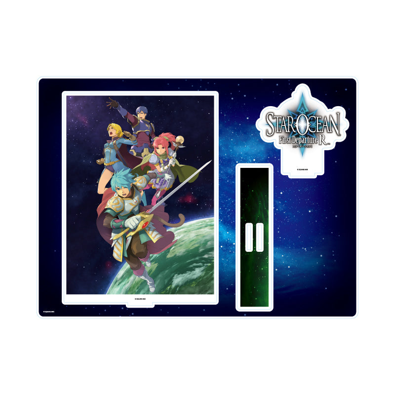 アクリルジオラマ スターオーシャンシリーズ 01 STAR OCEAN First Departure R(公式イラスト)【予約商品】