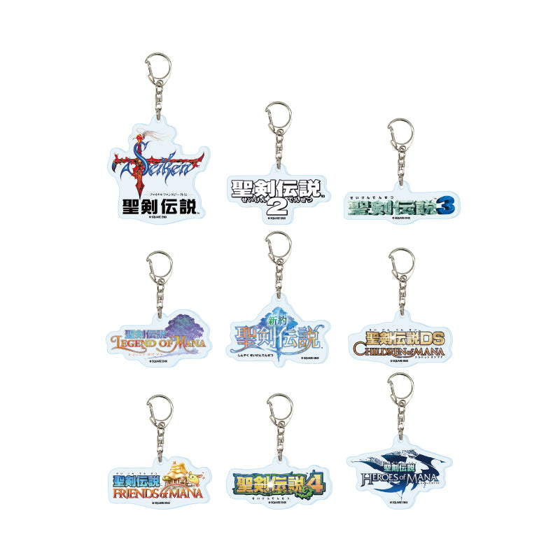 【Box/9】アクリルキーホルダー 聖剣伝説シリーズ 01 A【予約商品】