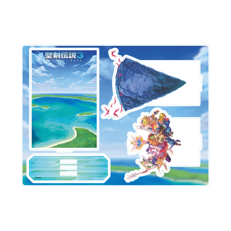 アクリルジオラマ 聖剣伝説シリーズ 01 聖剣伝説3 TRIALS of MANA【予約商品】