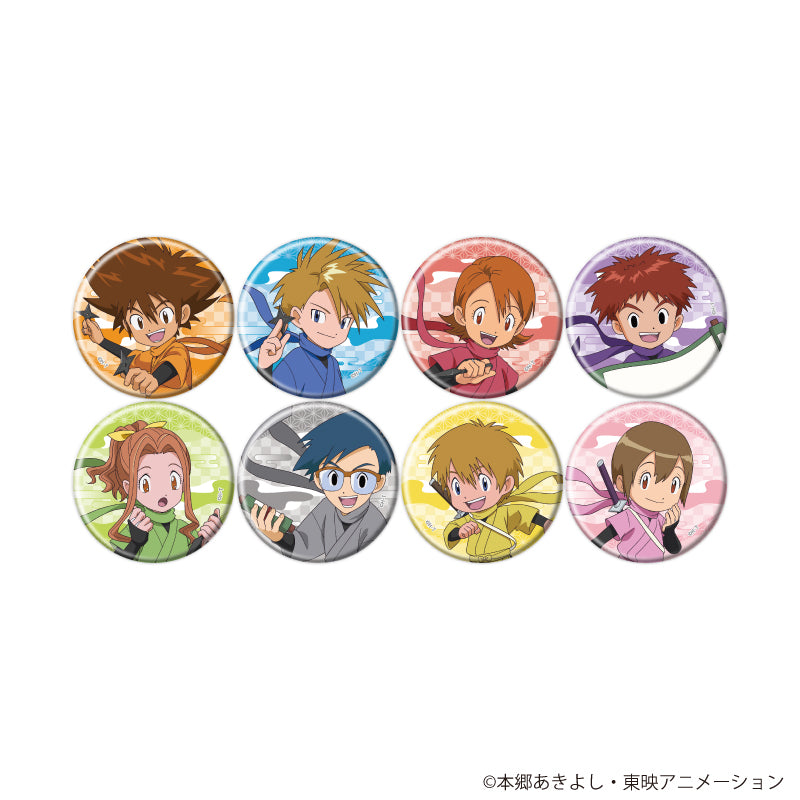【Box/8】缶バッジ デジモンアドベンチャー 09 忍者Ver.(描き下ろしイラスト)【予約商品】