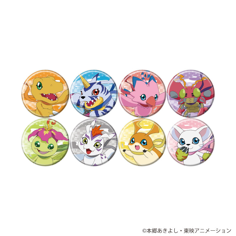 【Box/8】缶バッジ デジモンアドベンチャー 10 忍者Ver.(描き下ろしイラスト)【予約商品】