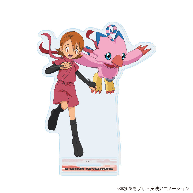 アクリルスタンド デジモンアドベンチャー 27 武之内空&ピヨモン 忍者Ver.(描き下ろしイラスト)【予約商品】