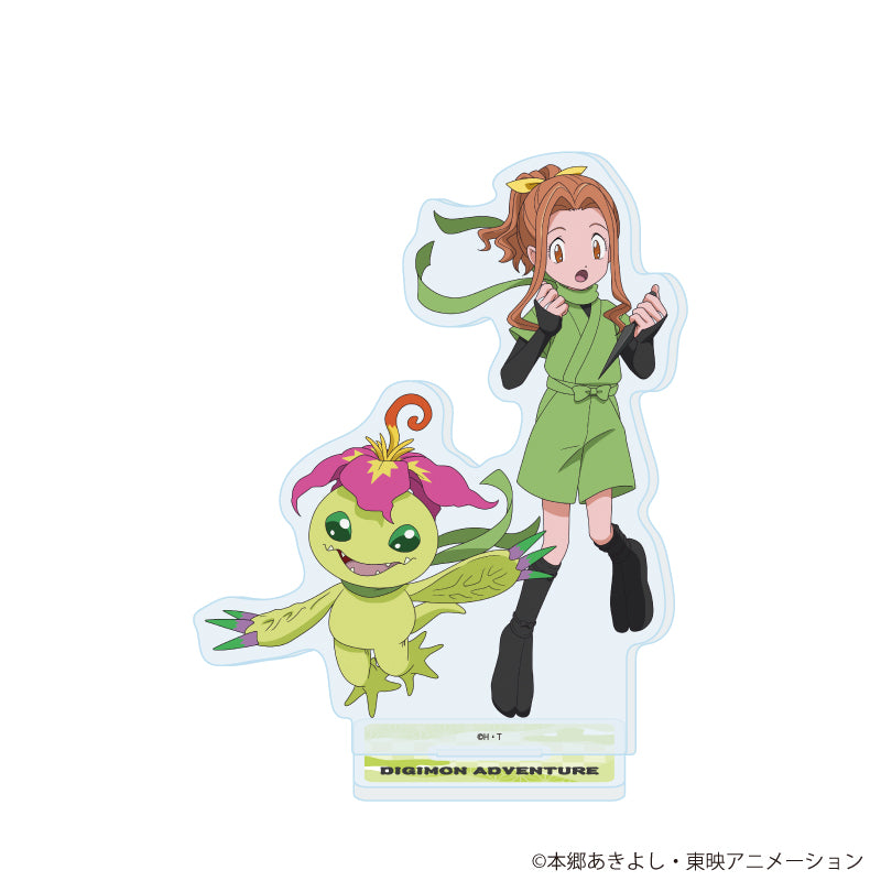 アクリルスタンド デジモンアドベンチャー 29 太刀川ミミ&パルモン 忍者Ver.(描き下ろしイラスト)【予約商品】