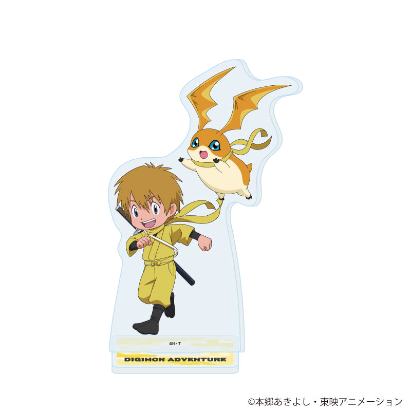 アクリルスタンド デジモンアドベンチャー 31 高石タケル&パタモン 忍者Ver.(描き下ろしイラスト)【予約商品】