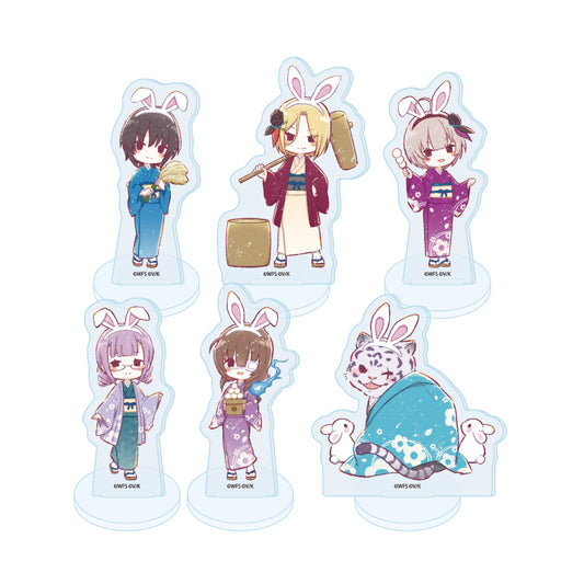 【Box/6】アクリルぷちスタンド ヘブンバーンズレッド 38 第31B部隊(グラフアートイラスト)【予約商品】