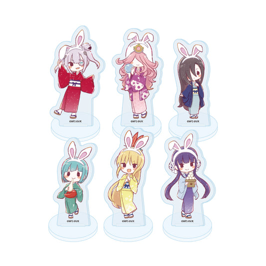 【Box/6】アクリルぷちスタンド ヘブンバーンズレッド 39 第31C部隊(グラフアートイラスト)【予約商品】