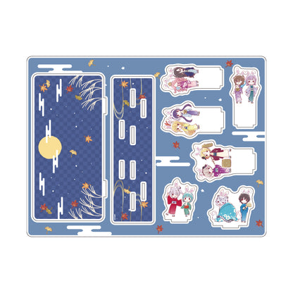 アクリルジオラマ ヘブンバーンズレッド 10 31B&31C お月見Ver.(グラフアートイラスト)【予約商品】