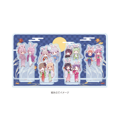 アクリルジオラマ ヘブンバーンズレッド 11 30G&31D お月見Ver.(グラフアートイラスト)【予約商品】