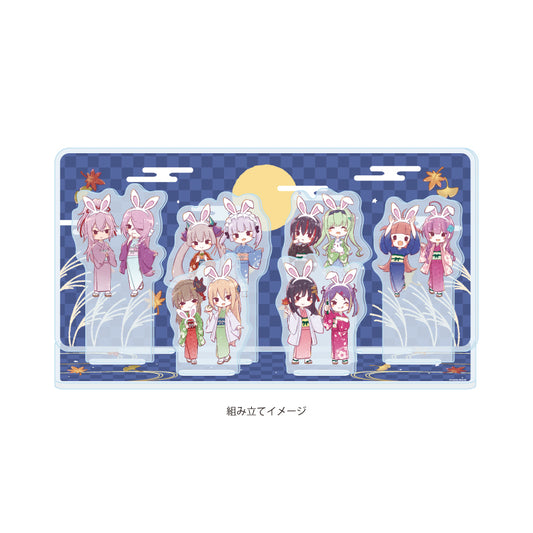アクリルジオラマ ヘブンバーンズレッド 11 30G&31D お月見Ver.(グラフアートイラスト)【予約商品】
