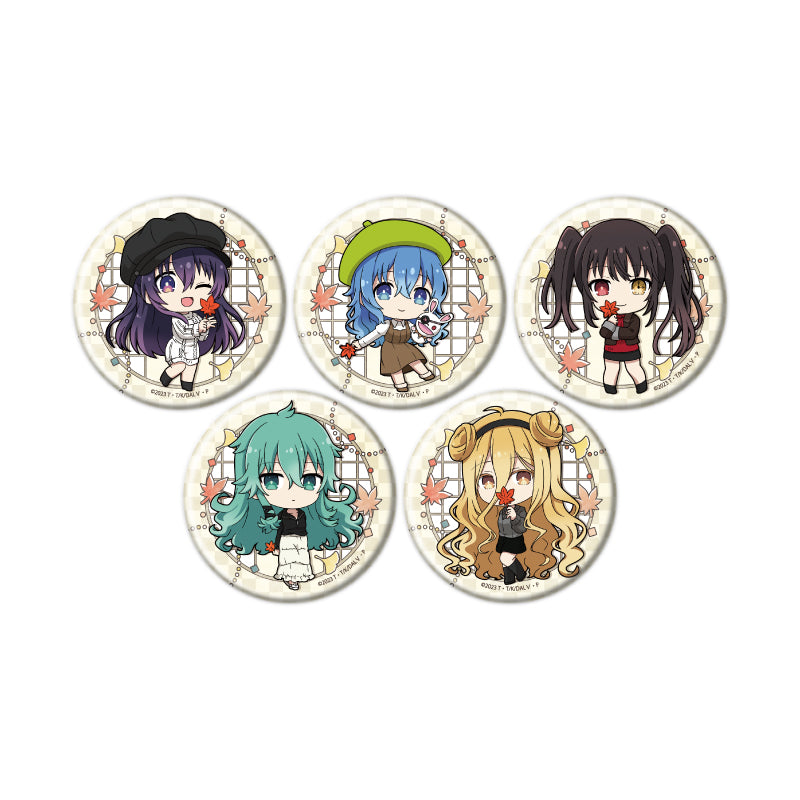 【Box/5】缶バッジ デート・ア・ライブV 04 ミニキャライラスト【予約商品】