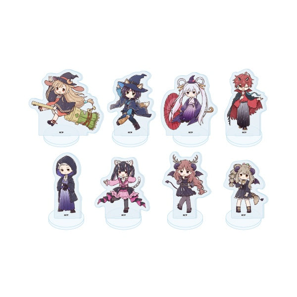 【Box/8】アクリルぷちスタンド 超かぐや姫! 03 ハロウィン(グラフアートイラスト)【予約商品】