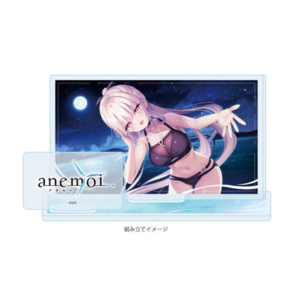 アクリルスタンドプレート anemoi -アネモイ- 03 淡雪陽彩(公式イラスト)【予約商品】